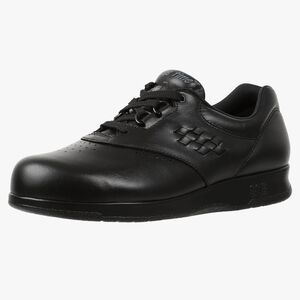 Women's SAS Orthopedic/Diabetic Black Lace-Up Shoes